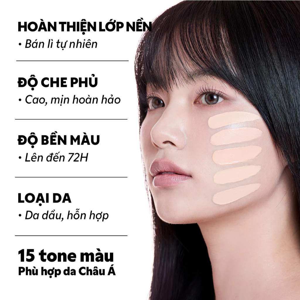 Phấn Nước Mini TIRTIR Mask Fit AI Filter Cushion Chuẩn Filter AI Hoàn Hảo, Kiềm Dầu Láng Mịn 4.5g