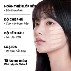 Phấn Nước Mini TIRTIR Mask Fit AI Filter Cushion Chuẩn Filter AI Hoàn Hảo, Kiềm Dầu Láng Mịn 4.5g