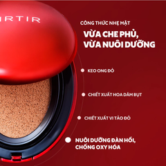 Phấn Nước TIRTIR Mask Fit Red Cushion Che Phủ Hoàn Hảo Kiềm Dầu Bền Màu, Hiệu Ứng 4.5g