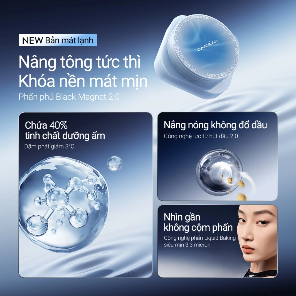Phấn Phủ Dạng Bột Carslan Soft Focus Make-Up Powder
