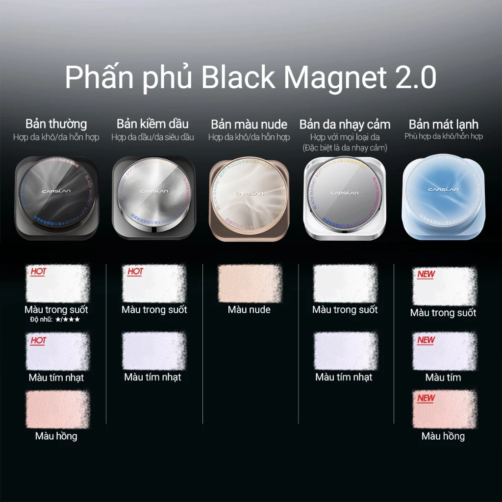 Phấn Phủ Dạng Bột Carslan Soft Focus Make-Up Powder