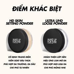 Phấn Phủ Dạng Bột Make Up For Ever HD Skin Setting Powder Siêu Mịn Kiềm Dầu 18g