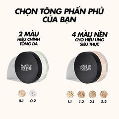 Phấn Phủ Dạng Bột Make Up For Ever HD Skin Setting Powder Siêu Mịn Kiềm Dầu 18g