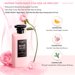 Gel Tắm Colorkey Rosé Rosé Crush Perfumed Brightening Shower Gel Hương Hoa Hồng Ngọt Ngào 400gr