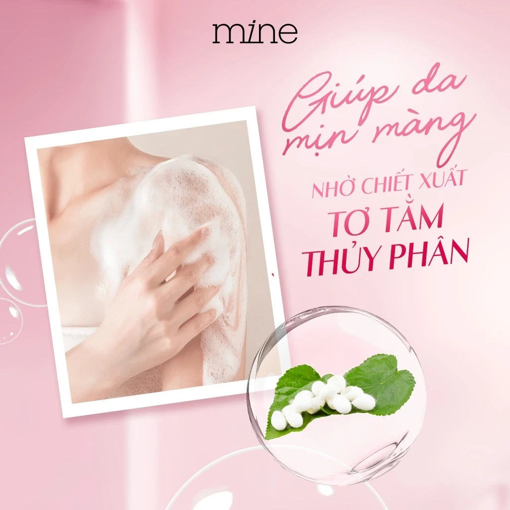 Sữa Tắm Dưỡng Ẩm Hương Nước Hoa Mine Perfumed Shower Gel 470g