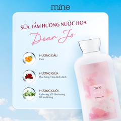Sữa Tắm Dưỡng Ẩm Hương Nước Hoa Mine Perfumed Shower Gel 470g