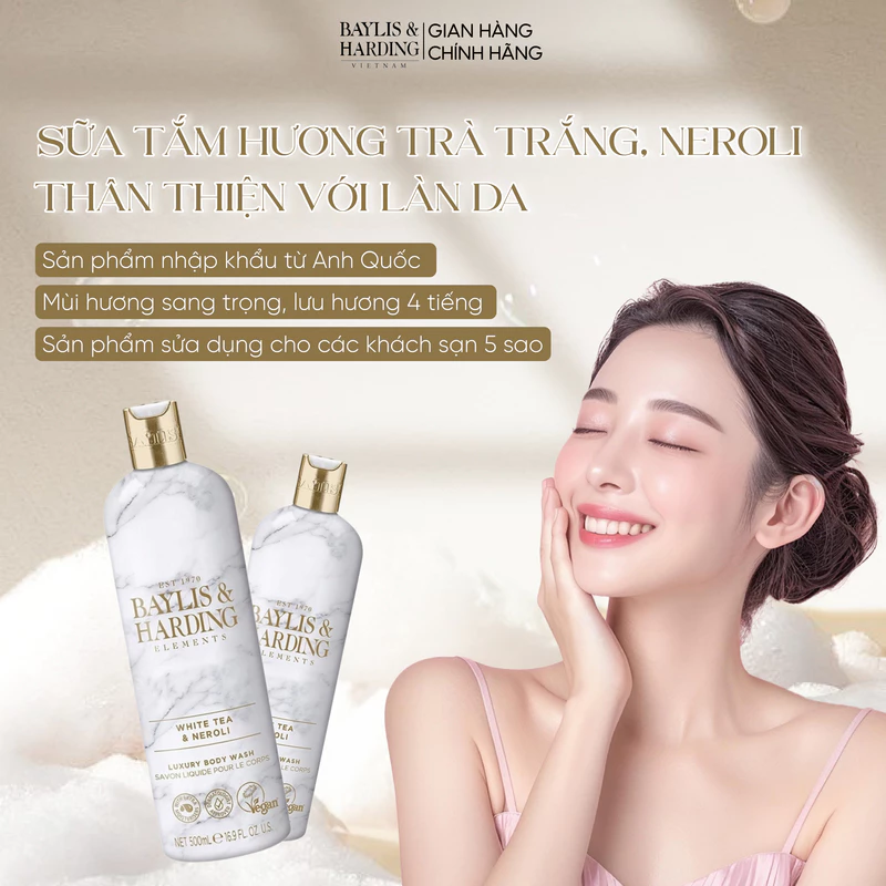 Sữa Tắm Baylis & Harding Elements Luxury Body Wash 500ml