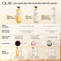 Sữa Tắm Sáng Da Olay Luminous Body Wash Hương Nước Hoa Cao Cấp 350g