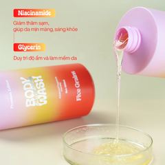 Sữa Tắm Five Grains Niacinamide Body Wash Sáng Da Hương Nước Hoa 500ml (Premium Edition)