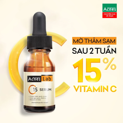 Tinh Chất Acnes Lab Vitamin C Serum Dưỡng Sáng, Mờ Thâm 15ml