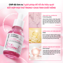 Tinh Chất CNP Laboratory Derma Answer Pink Toning Deep - In Shot Ampule Dưỡng Sáng Phục Hồi 15ml