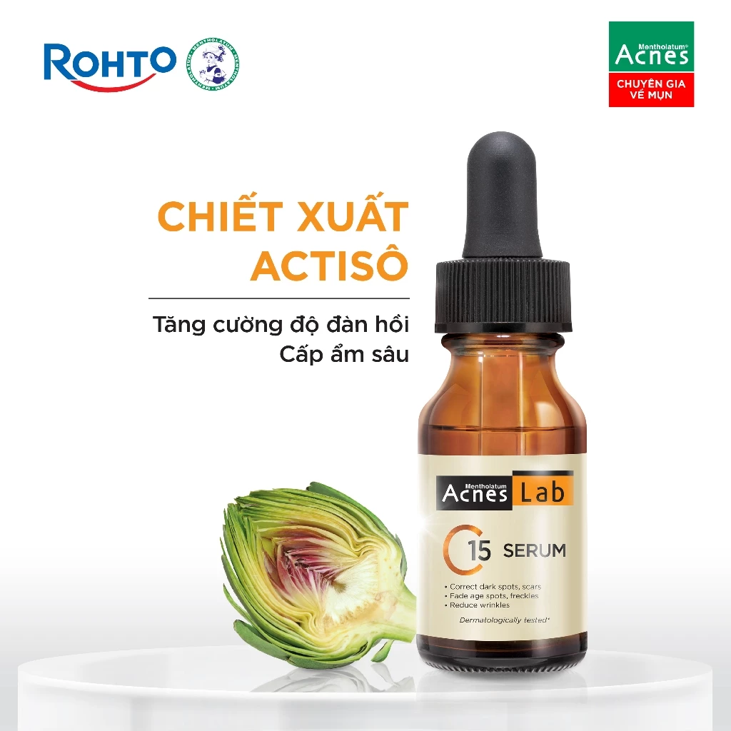Tinh Chất Acnes Lab Vitamin C Serum Dưỡng Sáng, Mờ Thâm 15ml