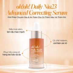 Tinh Chất Oh! Oh! Daily Nia23 Advanced Correcting Serum Dưỡng Sáng Da, Mờ Thâm 30ml