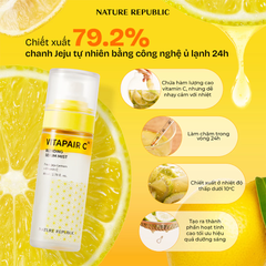 Tinh Chất Dạng Xịt Nature Republic Vitapair C Blending Serum Mist Dưỡng Ẩm, Dưỡng Sáng Chống Oxy Hóa 80ml
