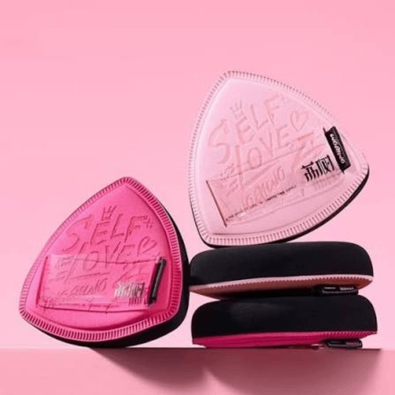 Set Bông Mút Trang Điểm Kèm Hộp Đựng Lishu Self Love Powder Puff Limited Set