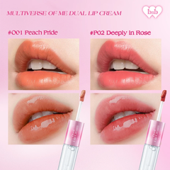 Son 2 Đầu Lì & Bóng Barenbliss Multiverse of Me Dual Lip Cream 2,5g + 3,5g