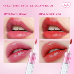 Son 2 Đầu Lì & Bóng Barenbliss Multiverse of Me Dual Lip Cream 2,5g + 3,5g