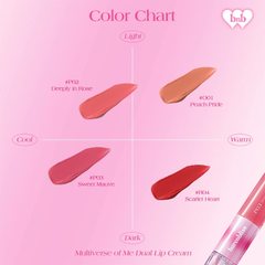 Son 2 Đầu Lì & Bóng Barenbliss Multiverse of Me Dual Lip Cream 2,5g + 3,5g