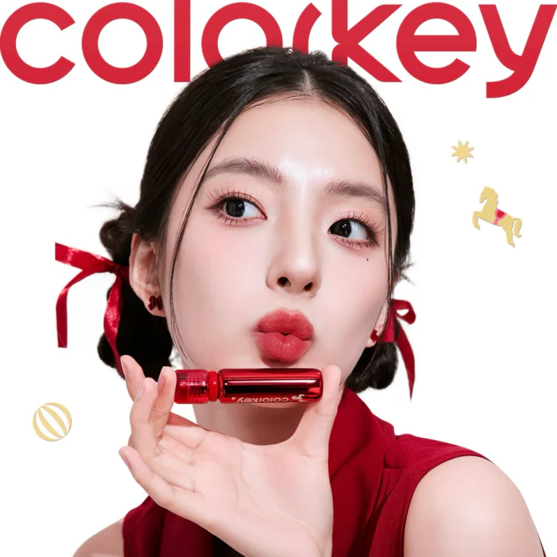 Son Tint Bóng Colorkey Lasting Essence Lip Lacquer (Giới Hạn Năm Con Ngựa) 3ml
