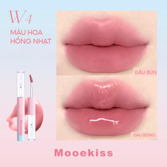 Son Kem 2 Đầu Mooekiss Dual Effect Lip Mud (1.5g x 2)