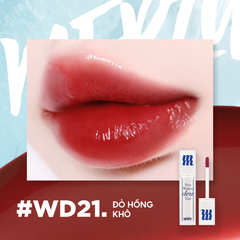 Son Tint Bóng Merzy New Watery Dew Tint Ẩm Mịn, Lâu Trôi Cho Đôi Môi Căng Mọng 4g