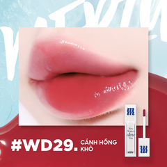Son Tint Bóng Merzy New Watery Dew Tint Ẩm Mịn, Lâu Trôi Cho Đôi Môi Căng Mọng 4g