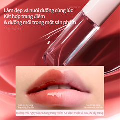 Son Bóng Hai Đầu Mooekiss Dual Effect Lip Gloss Dưỡng Môi Đa Năng (3ml+3ml)