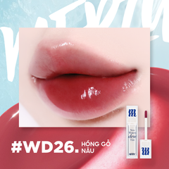 Son Tint Bóng Merzy New Watery Dew Tint Ẩm Mịn, Lâu Trôi Cho Đôi Môi Căng Mọng 4g