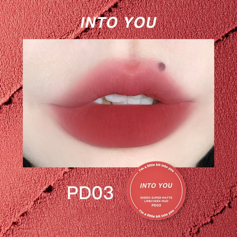 Son Môi Và Má Hồng Into You Shero Super Matte Lip & Cheek Mud 5g