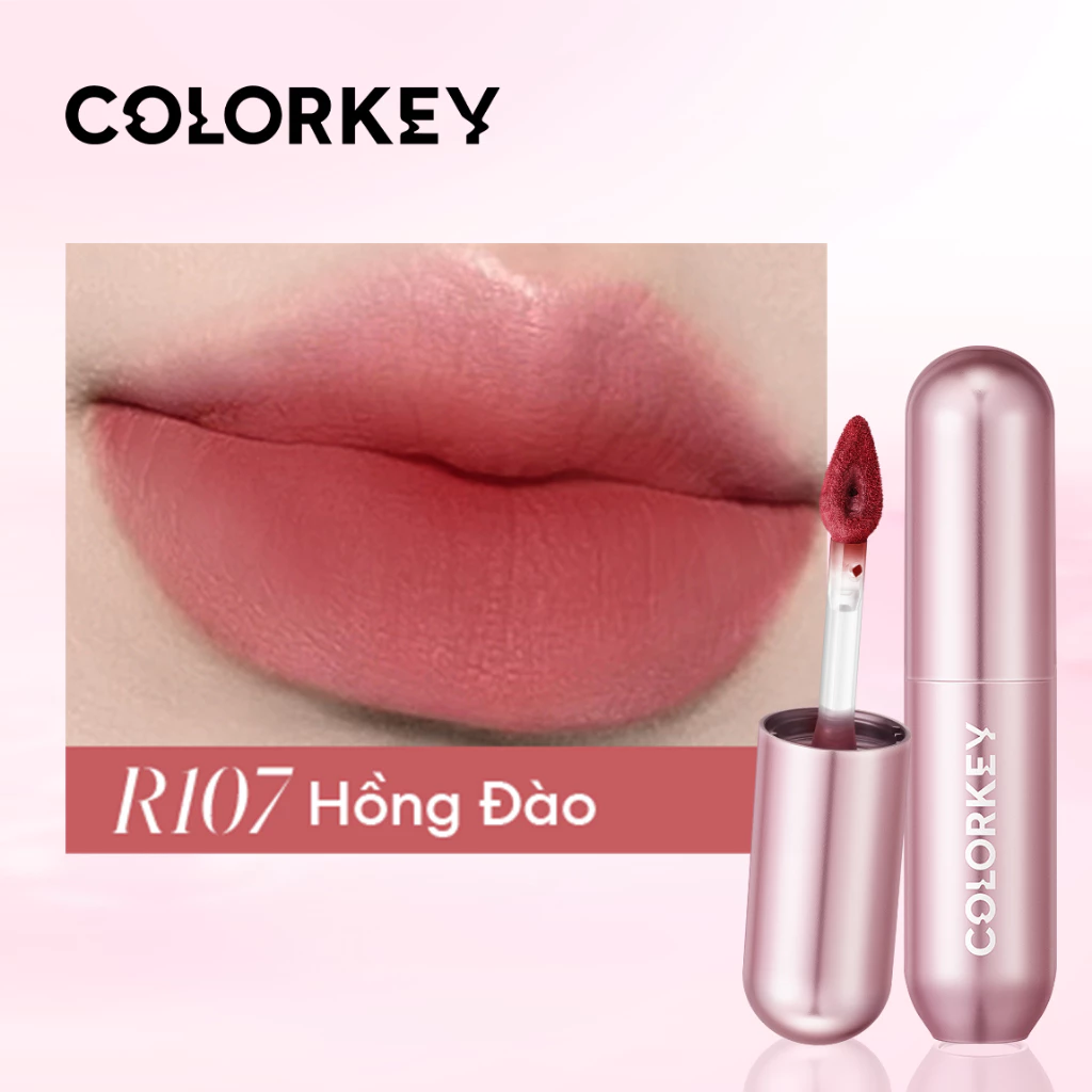 Son Bùn Colorkey Mousse Matte Lip Mud 2g (Phiên Bản Mới)