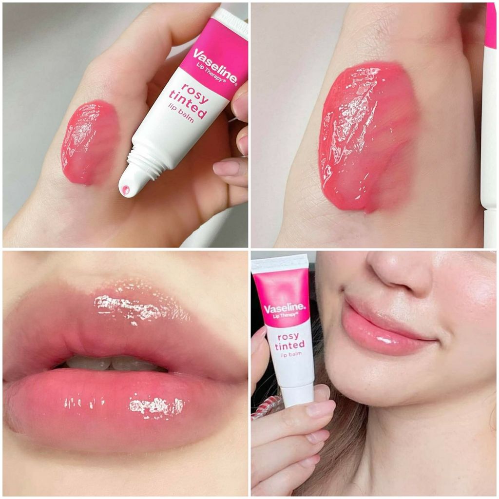 Son Dưỡng Môi Vaseline Lip Therapy Lip Balm 10g (Dạng Tuýp)