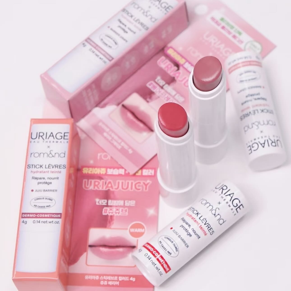 Son Dưỡng Có Màu Uriage & Romand Uriajuicy Stick Lèvres Colored Dưỡng Ẩm, Căng Mọng 4g