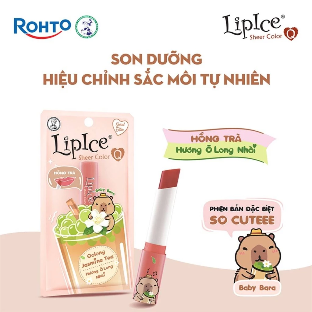 Son Dưỡng LipIce Sheer Color Hiệu Chỉnh Sắc Môi Tự Nhiên 2.4g