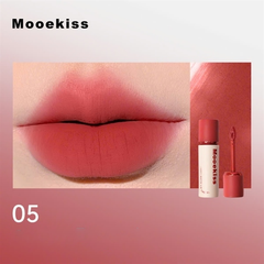 Son Kem Lâu Trôi Mooekiss Soft Matte Lip Cream Velvet (Nắp Đỏ) 3g