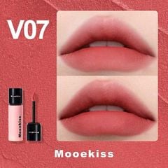 Son Kem Bùn Mooekiss Velvet Lip Mud Mịn Lì Lâu Trôi 3g