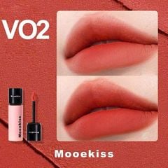 Son Kem Bùn Mooekiss Velvet Lip Mud Mịn Lì Lâu Trôi 3g