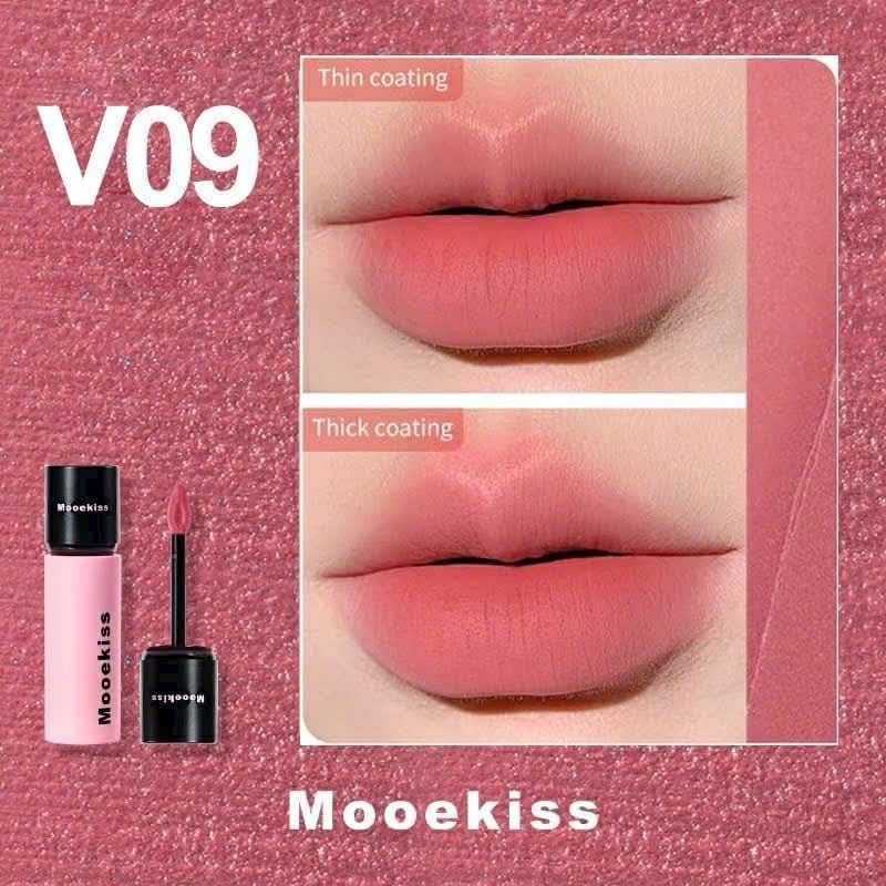 Son Kem Bùn Mooekiss Velvet Lip Mud Mịn Lì Lâu Trôi 3g