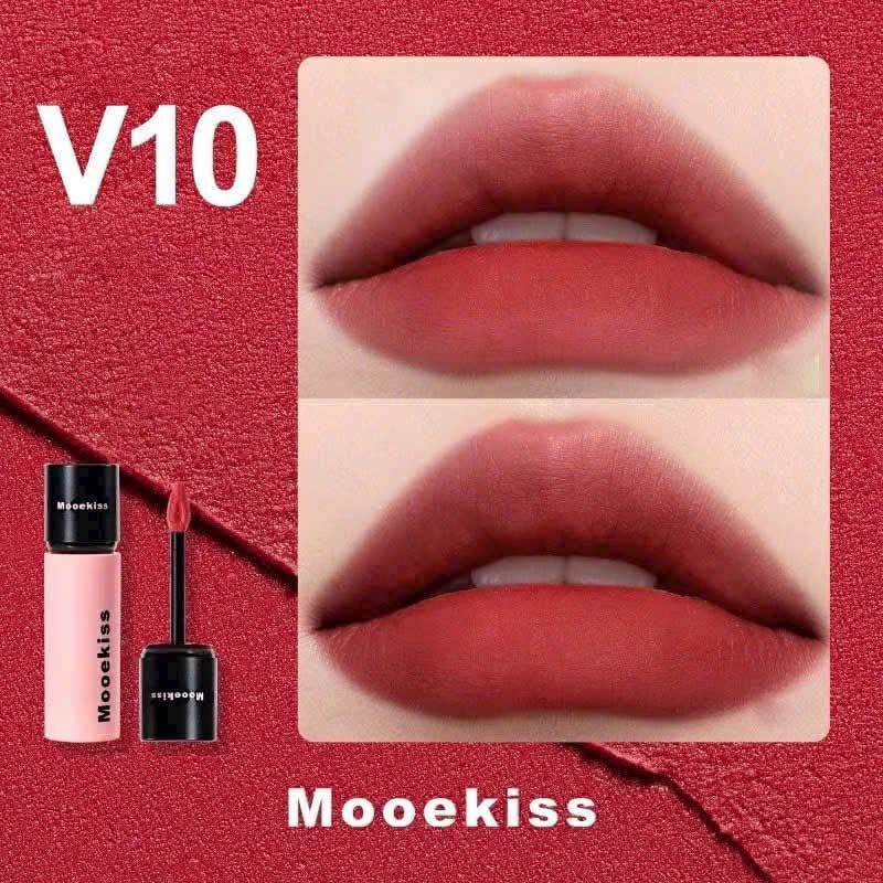 Son Kem Bùn Mooekiss Velvet Lip Mud Mịn Lì Lâu Trôi 3g