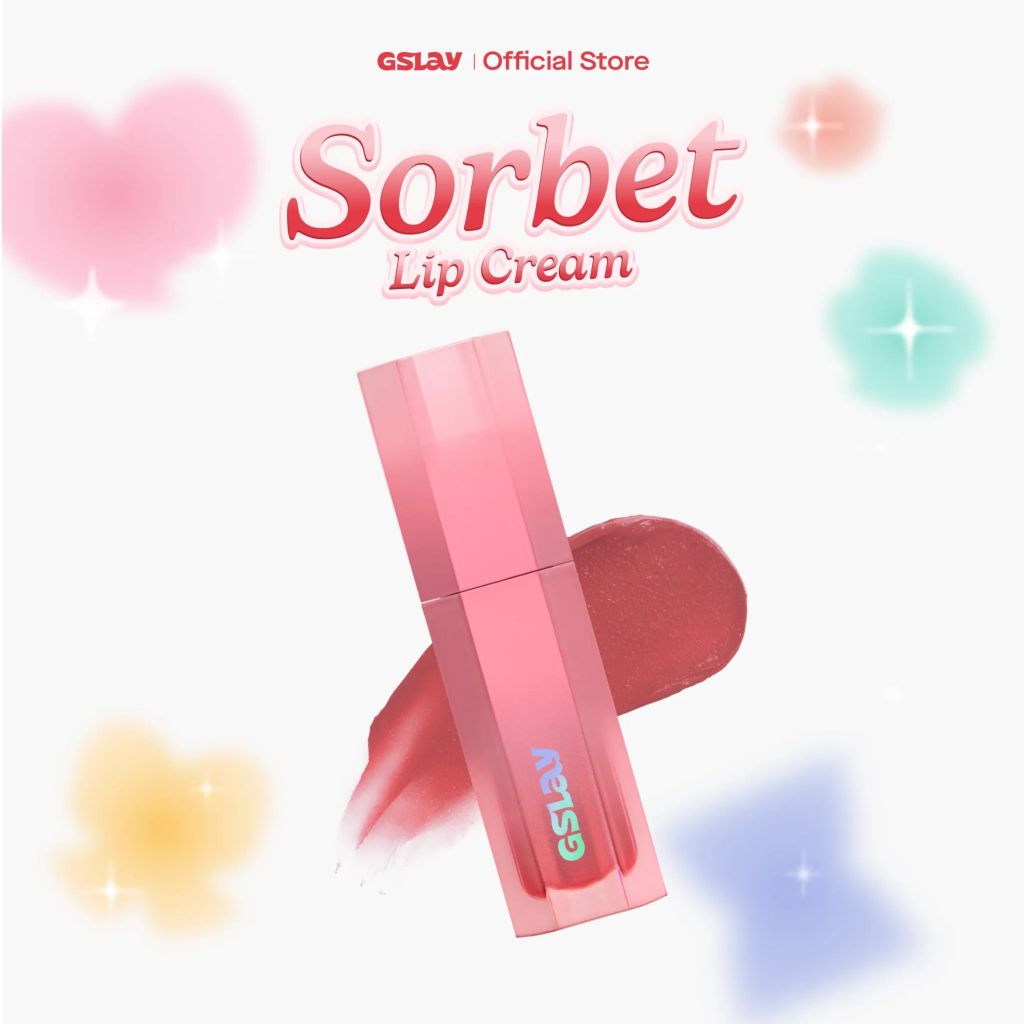 Son Kem Lì Thuần Chay Gslay Sorbet Lip Cream Che Phủ Rãnh Môi Giữ Màu Lâu Trôi 4g