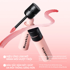 Son Kem Bùn Mooekiss Velvet Lip Mud Mịn Lì Lâu Trôi 3g