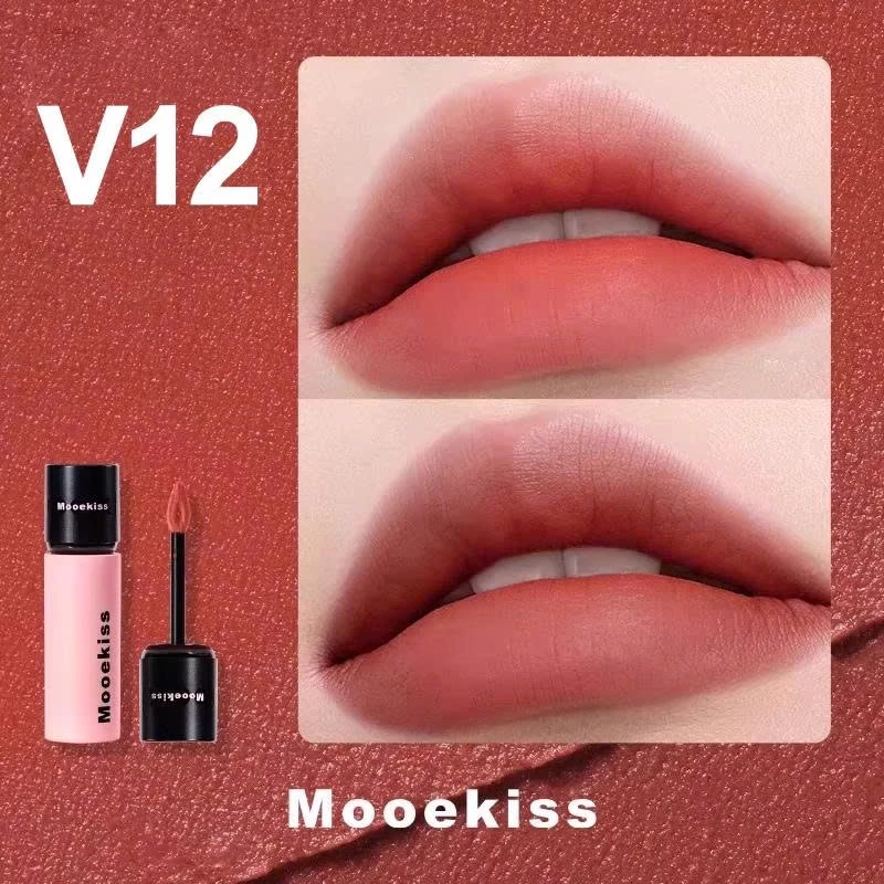 Son Kem Bùn Mooekiss Velvet Lip Mud Mịn Lì Lâu Trôi 3g