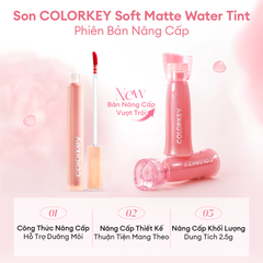 Son Tint Lì Colorkey Soft Matte Water Tint 2.5g