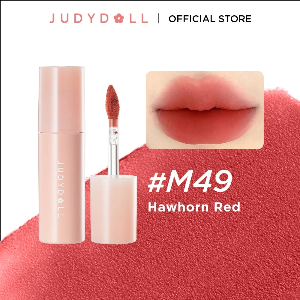 Son Bùn Lì Judydoll Matte Lip Mud Mềm Mịn Mờ Vân Môi Dưỡng Ẩm 2.8g