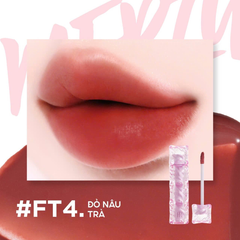 Son Tint Lì Merzy Water Fit Blur Tint Mịn Lì , Bền Màu, Fit Môi Tự Nhiên 3.7g