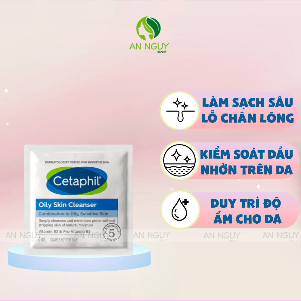 Sữa Rửa Mặt Cetaphil Oily Skin Cleanser Dành Cho Da Hỗn Hợp Đến Da Dầu