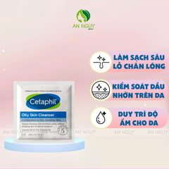 Sữa Rửa Mặt Cetaphil Oily Skin Cleanser Dành Cho Da Hỗn Hợp Đến Da Dầu