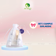 Set 3 Sample Sur.Medic Dưỡng Da (Kem Dưỡng +Serum + Kem Mắt)
