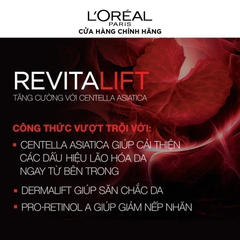 Sữa Rửa Mặt L'Oreal Paris Revitalift Cleansing Foam Sạch Sâu, Dưỡng Sáng Chống Lão Hóa Da 100ml