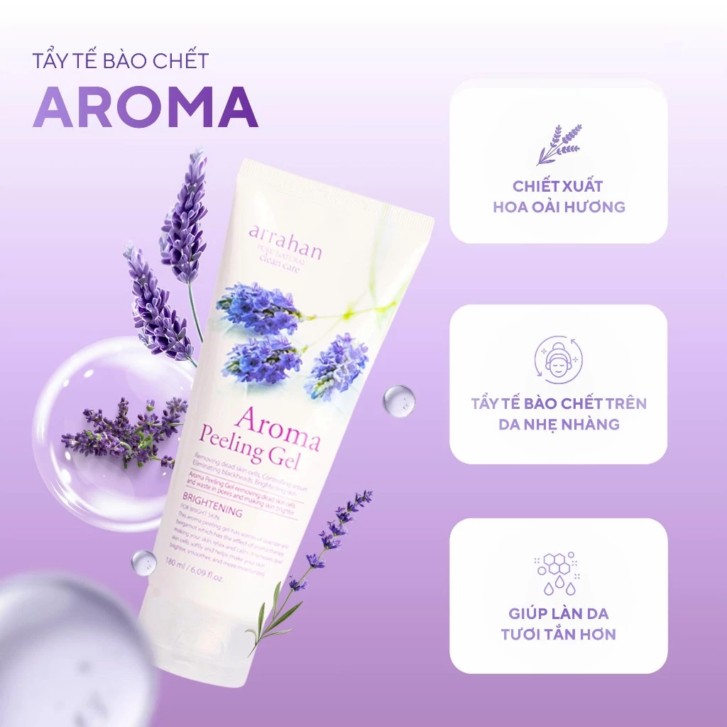 Gel Tẩy Tế Bào Chết Arrahan Peeling Gel 180ml