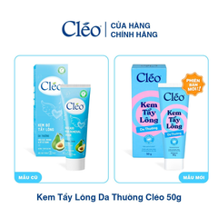 [COMBO] Kem Tẩy Lông Cléo Hair Removal Cream (Phiên Bản Mới) + Tẩy Tế Bào Da Chết Cléo Bingsu Scrub